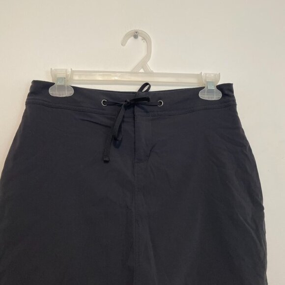 COLUMBIA Sonora Pass Skort Black Zip Fly Drawstring Waist Activewear Athletic 2 - Picture 2 of 12